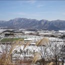 심설, 모악산(母岳山 793.5m) 과 모악기맥 주변의 산 풍경 이미지