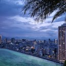 도시바다 | 베트남 다낭 M 호텔 루프탑 수영장 인피니티 풀 이용 후기 도시 뷰와 바다 뷰를 동시에 감상