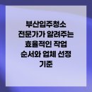 대상약품 | 부산입주청소 전문가가 알려주는 효율적인 작업 순서와 업체 선정 기준