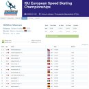 [스피드]2026 ISU 유럽 선수권 대회-제3일 경기결과(2026.01.09-11 POL/Tomaszów Mazowiecki) 이미지