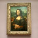 루브르 박물관 모나리자 -프랑스 파리 이미지