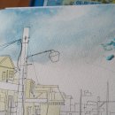 어반스케치, 수채화 이미지