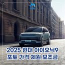 현대그린정비 | 2025 현대 아이오닉9 포토 제원 정보 보조금 가격 실내 셀라돈그레이
