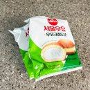 GS마켓 옆 | 서울우유 우유크림도넛 GS25 편의점 빵 (칼로리)