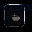 다트우주선과 소행성 충돌 이미지