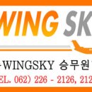 [광주스튜어디스학원]윙스카이 진에어 각 부문 신입/경력사원 모집 광주승무원학원wingsky 이미지