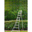 생활속의 조경이야기 | A형사다리 안정감 좋은 농사 조경 작업 필수품