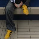 11680-201-102외 | 오니츠카 타이거 멕시코 66 옐로우 블랙 리뷰 사이즈팁 착용샷 1183C102-751