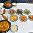 청국장과 생선구이 이미지