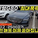 1년만에 감가 -2,500만원 신형 G80 (무사고 풀옵션), 앞으로 이런매물이 쏟아지는 이유 3가지 #제네시스급발진 #신형그랜저 #수 이미지