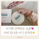 외출준비 - 남원시 | 오가닉그라운드 논나노 미네랄 선쿠션｜아기 산책 외출 준비템 후기