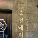 숙성돼지분당 | 정자역 회식 추천 숙성돼지 후기 분당 미나리삼겹살 맛집