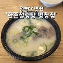 한촌설렁탕평창점 | 평창 용평CC맛집 '한촌설렁탕 평창점' 기깔나는 설렁탕 한 그릇