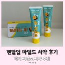 스마트덴탈 | 덴탈업 마일드 치약 후기, 아기 저불소 치약 추천