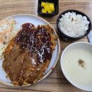 돈까스다방 | 부천 송내역 청년다방, 반반돈까스 솔직 후기