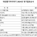 24년 11월 정기발표순서 이미지