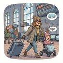 대화센터-001 | [삿포로 아이랑 단둘이 여행] 만 5세(7세) 아이와 눈밭 여행, 유모차/트라이크 가져갈까? (feat. 와이업...