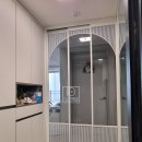 연동슈퍼 | 고령 월드메르디앙아치형 유리 3연동도어 시공 후기19MM 슈퍼슬림 · 듀오도어