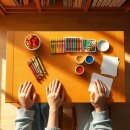 학교미술 따라잡기 실력쑥쑥 미술 심화과정(수채화) | 문촌초 초등미술 고민 끝! 꼼꼼한 홍익드림 추천해요