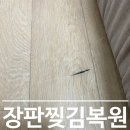 노원-현장-1555 | 장판 찢김 부분시공으로 깔끔하게 복원한 후기