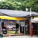 숲속에서 캠핑장 이미지