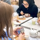 차와 함께 힐링 이미지