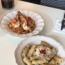 작은등샘 | 동대문 콘드에뻬뻬 워크인 파스타 샘케이크 하트 케이크 후기 | 테라스가 예쁜 식당