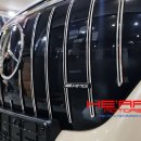 EQS450 SUV 세로그릴 교체 작업 이미지