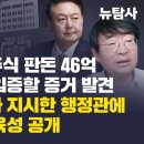 [단독보도] 김예성 IMS 주식 판돈 46억 김건희 소유 입증할 증거 발견, 尹체포 막으라 지시한 행정관에 신혜식 항의 육성 공개 이미지