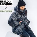 퍼스트다운 (FIRST DOWN U.S. A ) 프릭스 스토어 별주 페이즐리 반다나 구스다운 자켓. 이미지