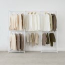 멀티시스템 | N배송 멀티 드레스룸 조립식 시스템 행거 2단 행거 11 후기