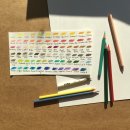 색연필로 그리는 일러스트 이미지