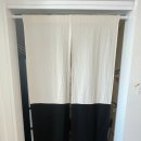 노렌 | 팬트리 커튼 추천｜브룬 하프앤하프 노렌 스타일 제작 후기, 설치 과정과 장단점