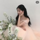 알리 웨딩 드레스 후기: 웨딩스냅 연보라드레스 (판매중)