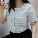 트위드 반팔 자켓 30대여자쇼핑몰 리숍에서 선택