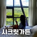 시크릿펜션 | 대구 가창 펜션 시크릿가든 자연 속 바베큐 후기