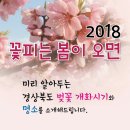 2018 경상북도 벚꽃 개화시기 벚꽃명소 (경주벚꽃축제, 상주북천벚꽃축제, 구미금오산벚꽃축제, 안동벚꽃거리, 김천 연화지, 영천댐 벚꽃길, 경주벚꽃축제 등) 이미지