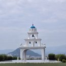 산토리니 | 춘천 산토리니 후기 | 구봉산 뷰 좋은 브런치카페, 포토존 추천