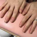 광주 네일샵 운암동 터치라인 짧은손톱네일 후기, 야간영업