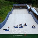 좌구산 썰매장 이미지