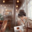 여성 헤어 커트 이미지