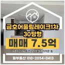 금호부자공인중개사사무소 | 동탄 금호어울림레이크 30평형 갭투자 급매물 소개합니다