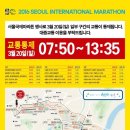 2016 서울국제마라톤대회 교통통제 이미지