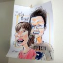 캐리커쳐 도전하기 이미지