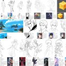 디지털만화, 일러스트 창작 기초 이미지