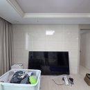 장현액자 | [시흥장현제일풍경채센텀 무타공벽걸이TV설치] 타일...셋톱박스 숨기기 및 선정리까지 완벽 시공 후기