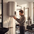 써니의사계절디저트 | 양산 석산 미용실 전기온수기 교체.. 귀뚜라미 50리터 설치 후기