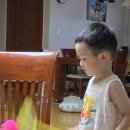 꽃들반 남도준 남도현 파리채만들기 이미지