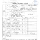 기존사업자 사업수행실적 평가표(시설물,전단지함 광고업체) 이미지