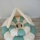 그늘막9 | [내돈내산] 스윔어바웃 클래식 그늘막 보행기 튜브｜아기 물놀이 튜브